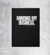 "Minding My Business" Hardcover Journal