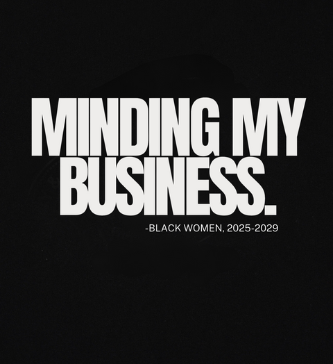 "Minding My Business" T-Shirt - Black